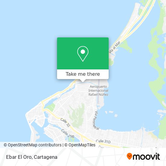Mapa de Ebar El Oro