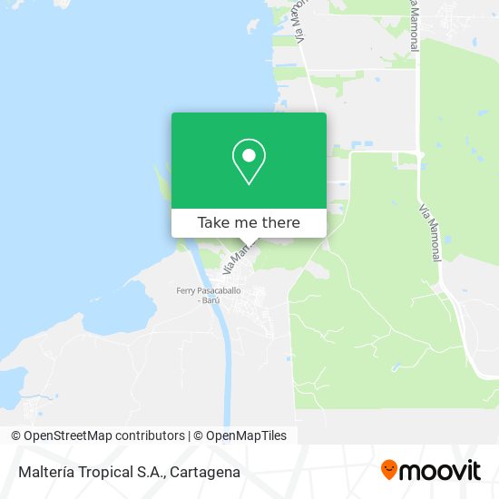 Maltería Tropical S.A. map