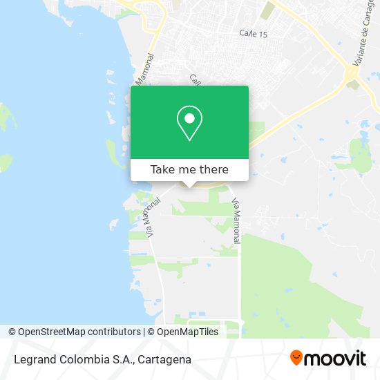 Legrand Colombia S.A. map