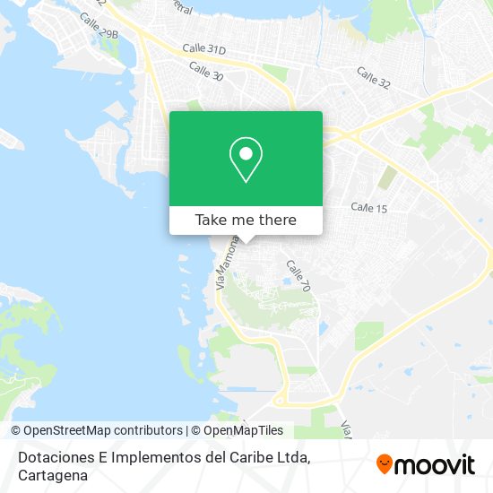 Dotaciones E Implementos del Caribe Ltda map