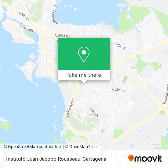 Instituto Juan Jacobo Rousseau map