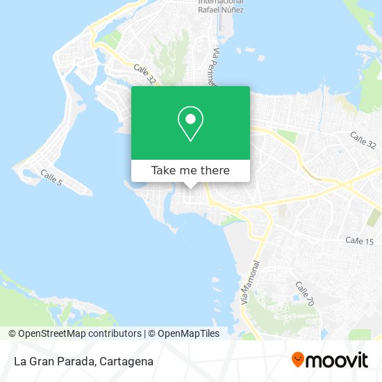 Mapa de La Gran Parada