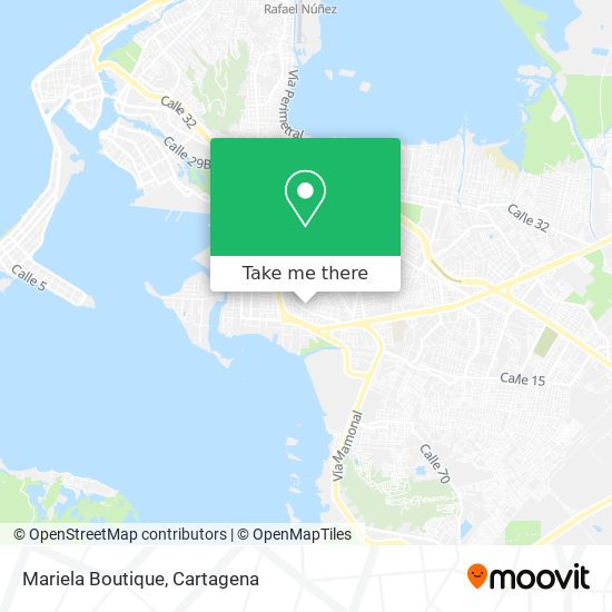 Mariela Boutique map