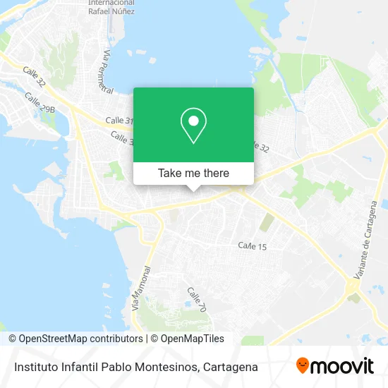 Instituto Infantil Pablo Montesinos map
