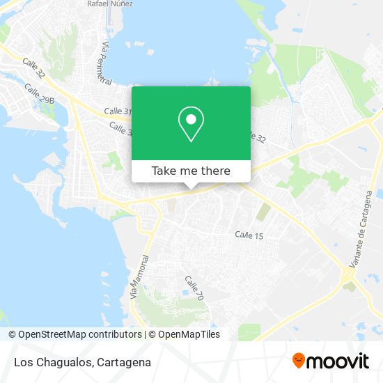 Mapa de Los Chagualos