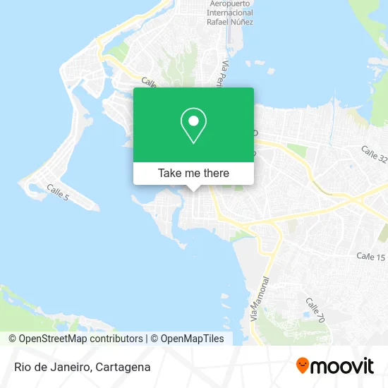 Rio de Janeiro map