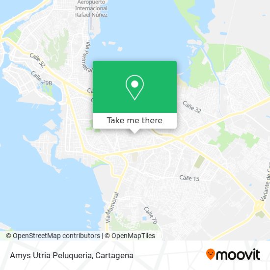 Mapa de Amys Utria Peluqueria