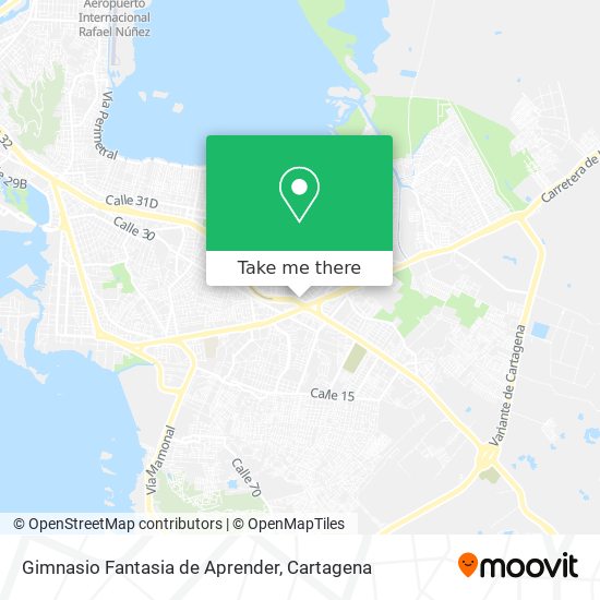 Gimnasio Fantasia de Aprender map