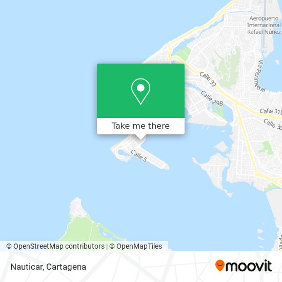 Mapa de Nauticar