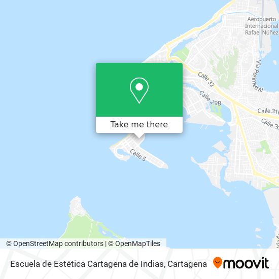 Escuela de Estética Cartagena de Indias map