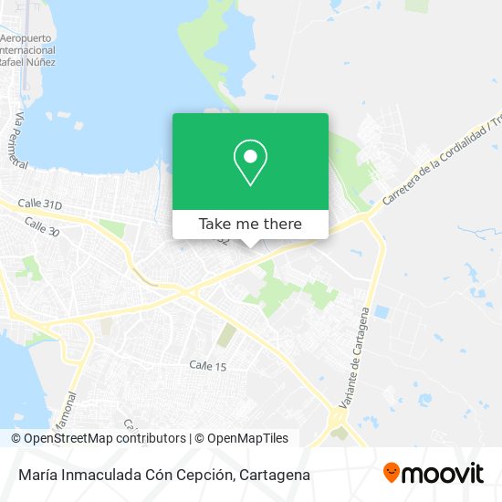 María Inmaculada Cón Cepción map