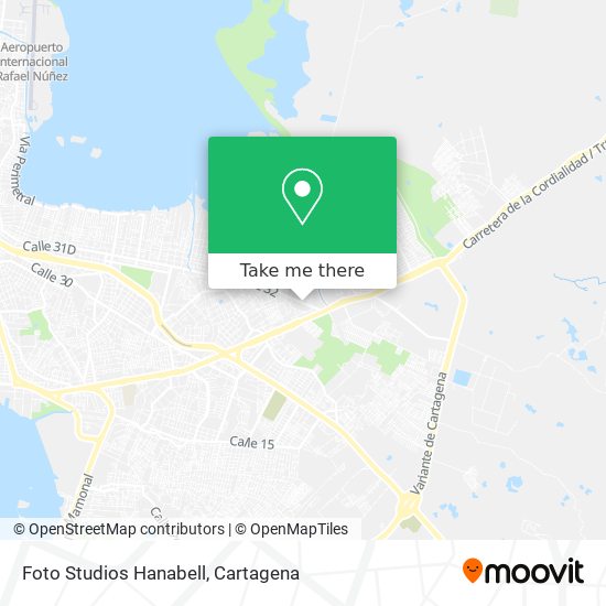 Foto Studios Hanabell map