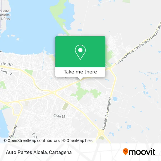 Auto Partes Alcalá map