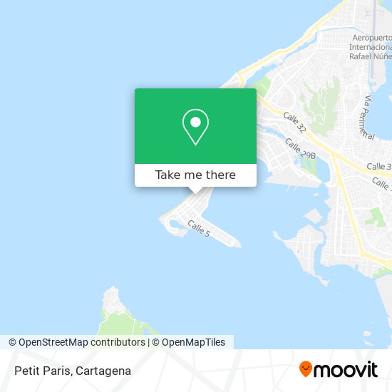 Mapa de Petit Paris