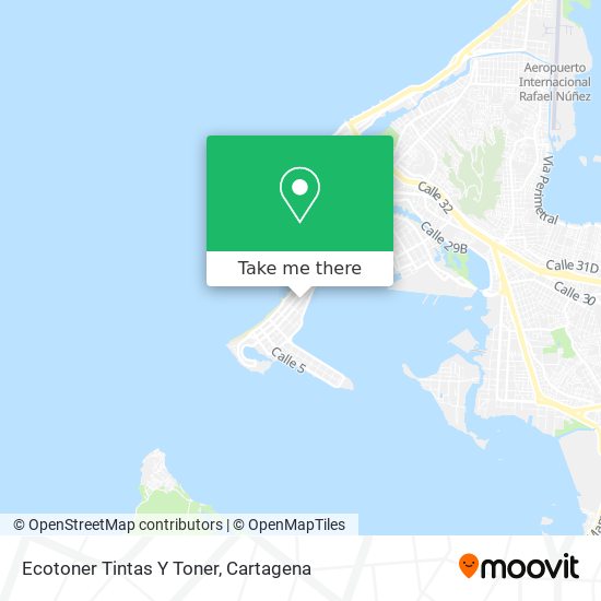 Ecotoner Tintas Y Toner map