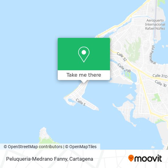Mapa de Peluqueria-Medrano Fanny
