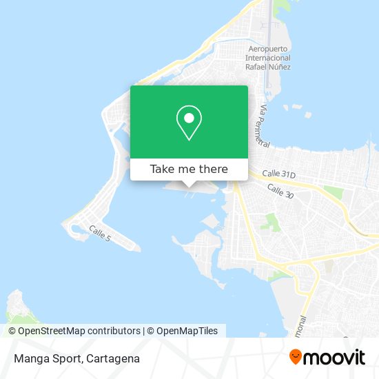 Mapa de Manga Sport