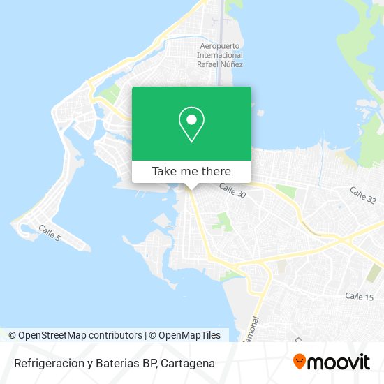Refrigeracion y Baterias BP map