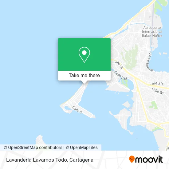Lavandería Lavamos Todo map