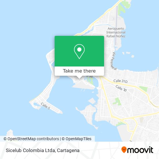 Mapa de Sicelub Colombia Ltda