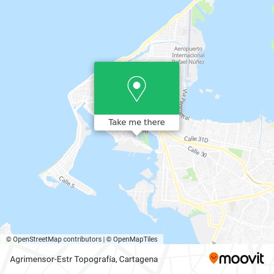 Agrimensor-Estr Topografía map