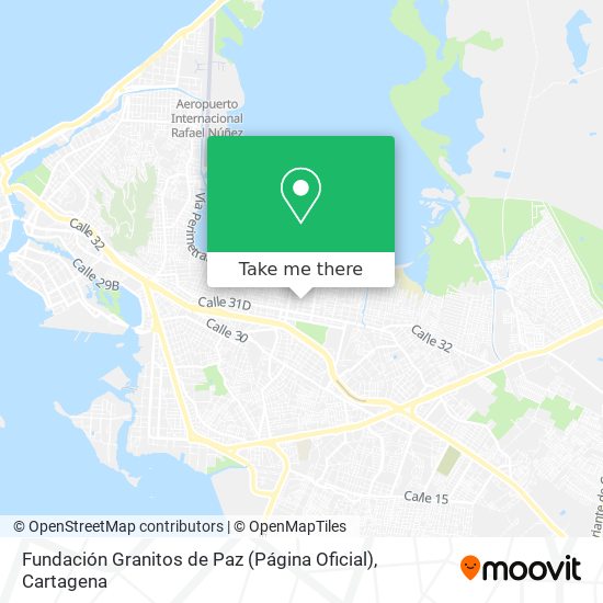 Mapa de Fundación Granitos de Paz (Página Oficial)