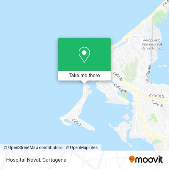 Mapa de Hospital Naval