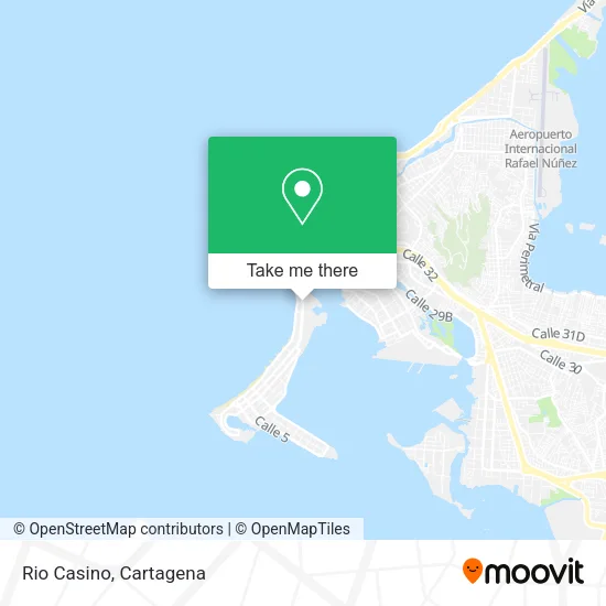 Rio Casino map