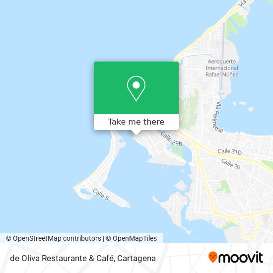 de Oliva Restaurante & Café map