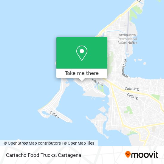Cartacho Food Trucks map