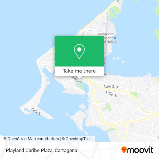 Playland Caribe Plaza map