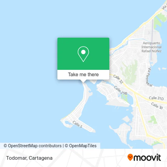 Todomar map