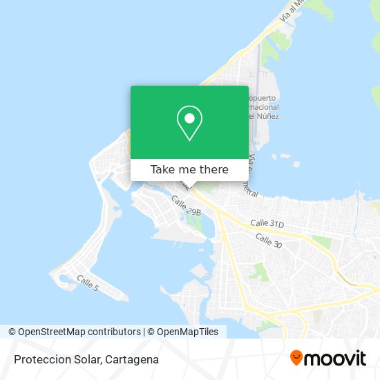 Mapa de Proteccion Solar