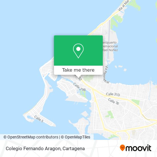 Mapa de Colegio Fernando Aragon