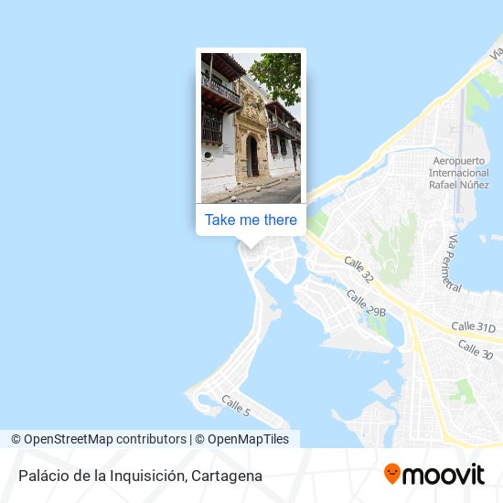 Palácio de la Inquisición map