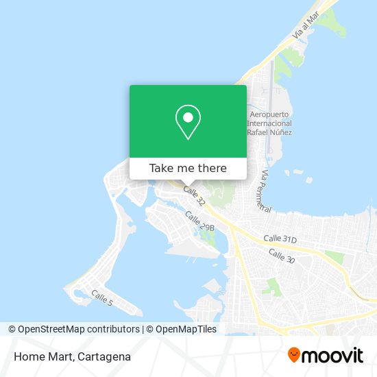 Mapa de Home Mart