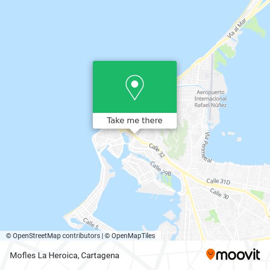 Mapa de Mofles La Heroica