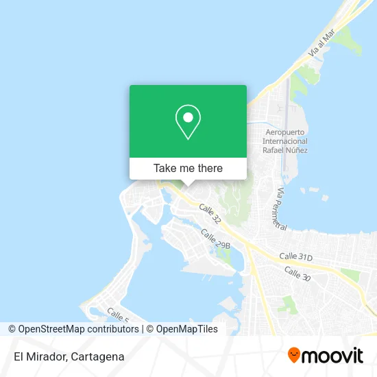 El Mirador map