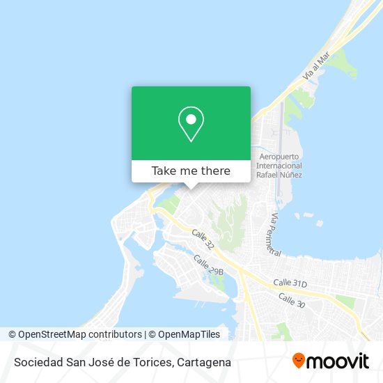 Sociedad San José de Torices map