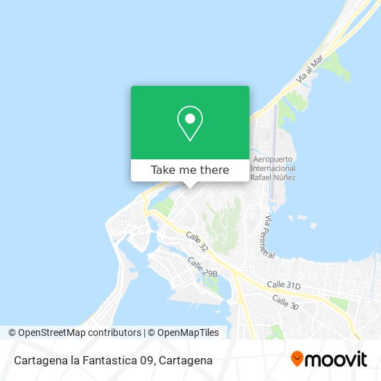 Cartagena la Fantastica 09 map