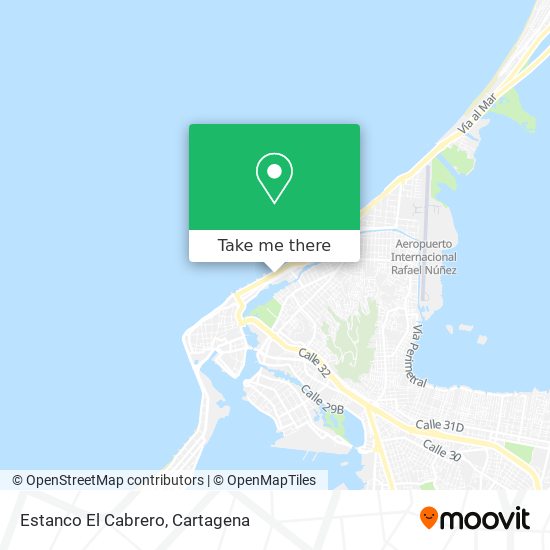 Mapa de Estanco El Cabrero