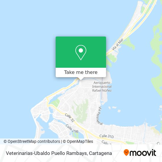 Veterinarias-Ubaldo Puello Rambays map