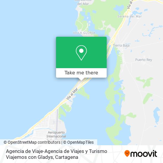 Mapa de Agencia de Viaje-Agencia de Viajes y Turismo Viajemos con Gladys