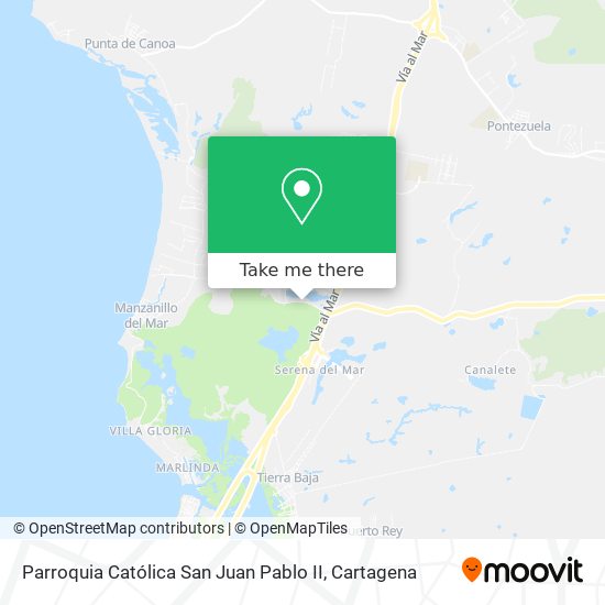 Parroquia Católica San Juan Pablo II map