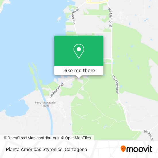 Planta Americas Styrenics map