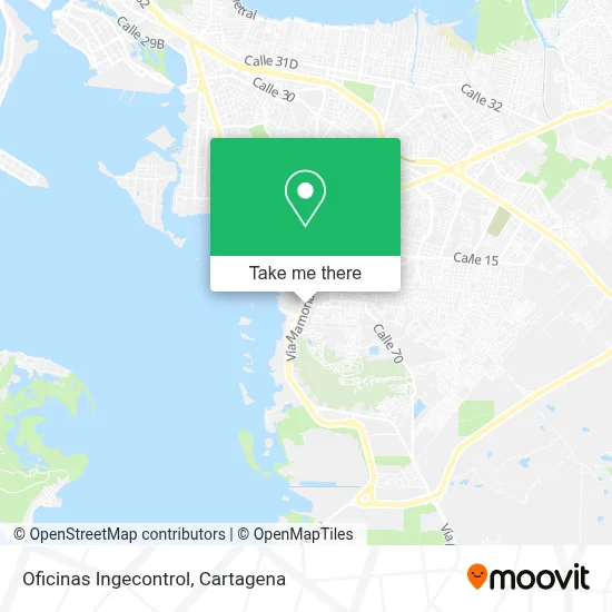 Oficinas Ingecontrol map