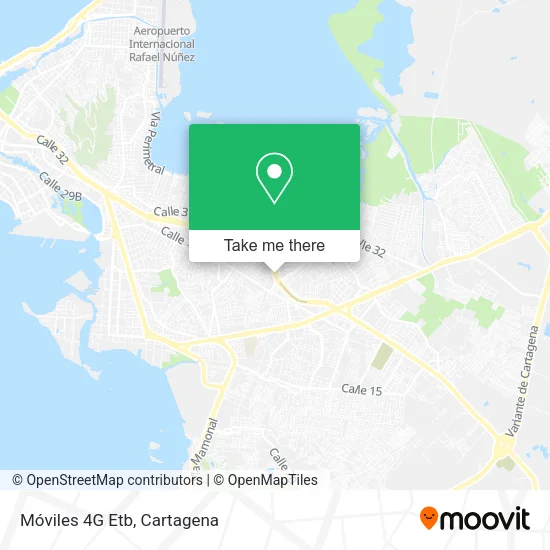 Móviles 4G Etb map