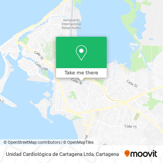 Unidad Cardiológica de Cartagena Ltda map