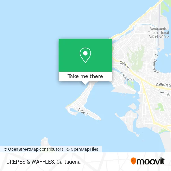 CREPES & WAFFLES map