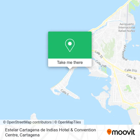 Estelar Cartagena de Indias Hotel & Convention Centre map